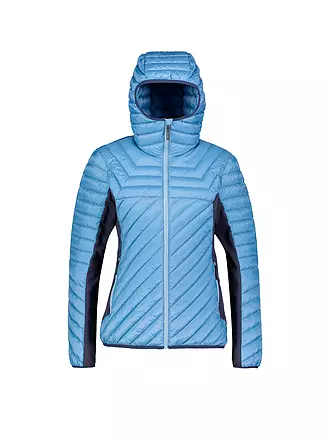 MERU | Giacca ibrida da donna Halifaxd con cappuccio | hellblau